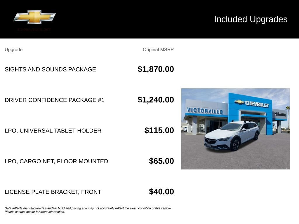 Used 2018 Buick Regal Preferred w/ Sights and Sounds Package AWD/4WD image 5