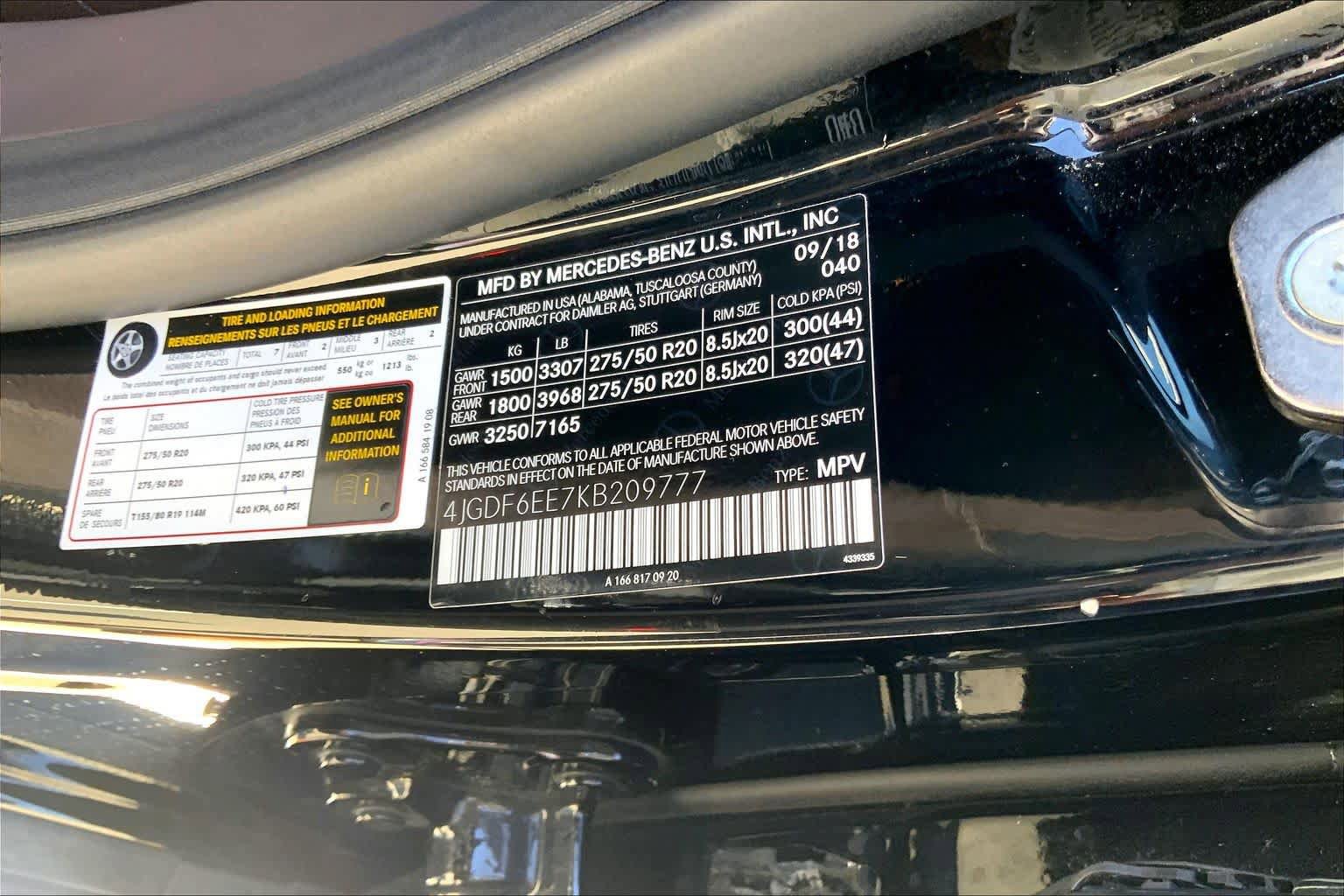 Used 2019 Mercedes-Benz GLS 450 4MATIC image 33