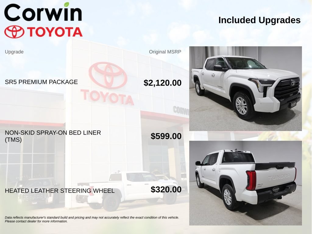 Used 2024 Toyota Tundra SR5 w/ SR5 Premium Package AWD/4WD image 4