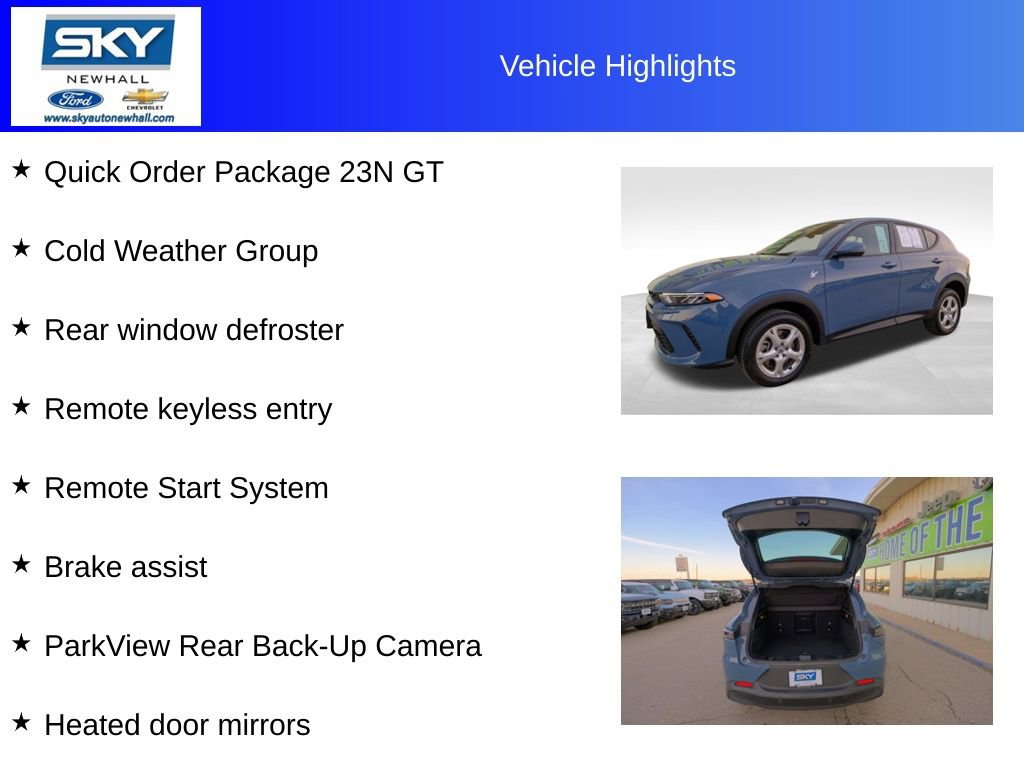 Used 2024 Dodge Hornet GT w/ Cold Weather Group image 12