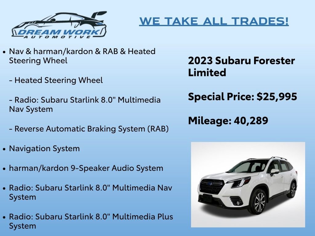 Used 2023 Subaru Forester Limited image 2