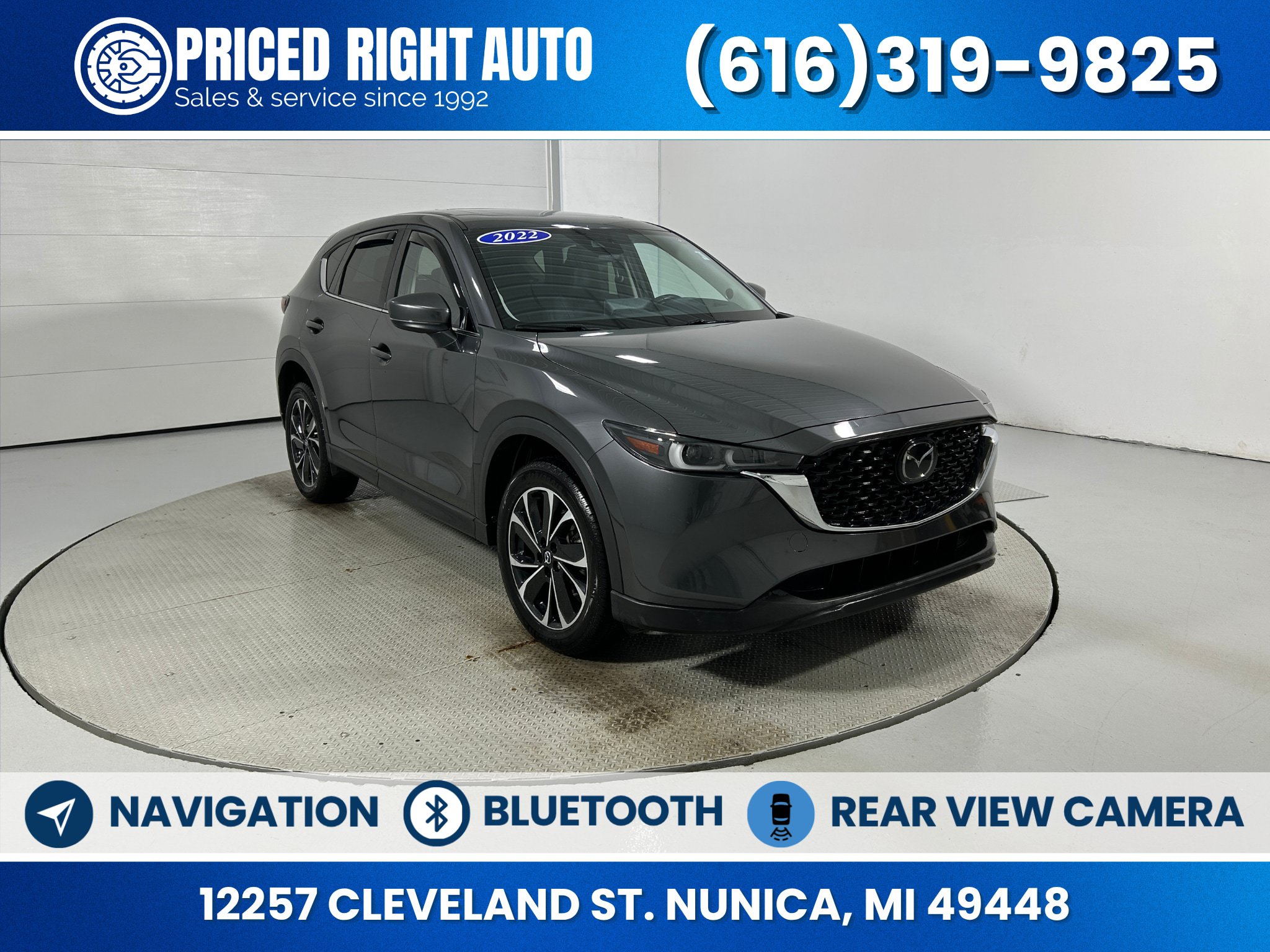 Used 2022 MAZDA CX-5 AWD 2.5 S w/ Premium Plus Pkg
