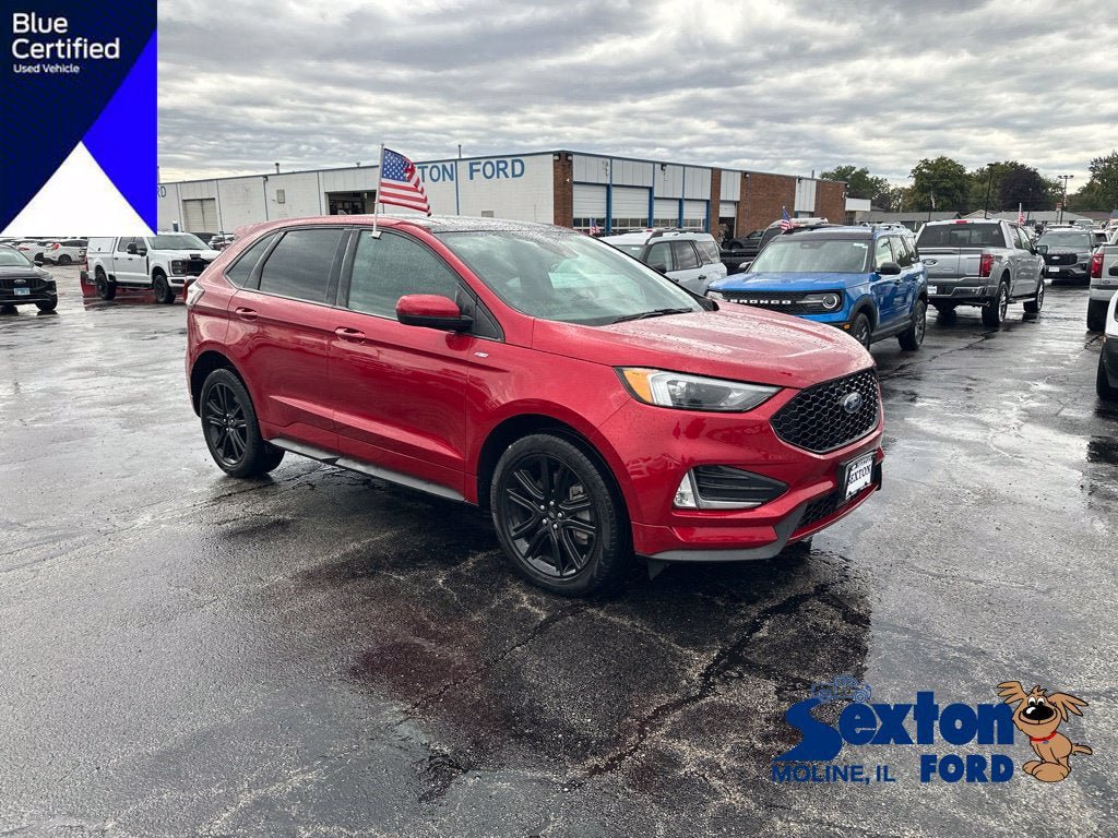 Certified 2024 Ford Edge ST-Line w/ Class II Trailer Tow Package