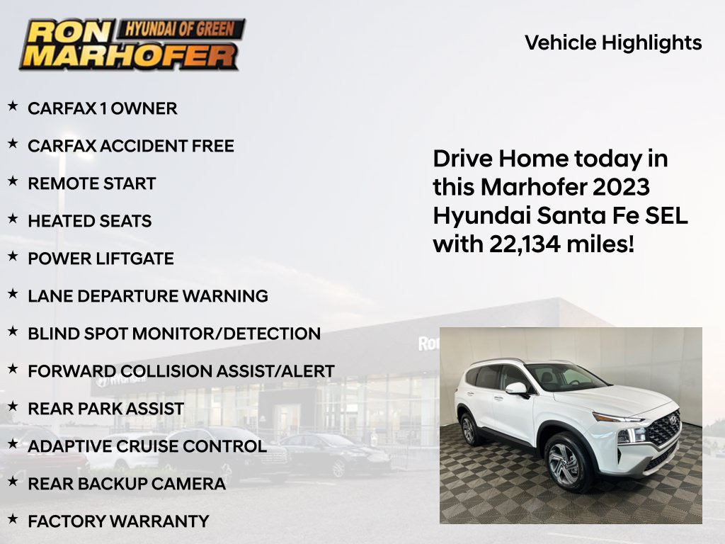Certified 2023 Hyundai Santa Fe SEL AWD/4WD image 16
