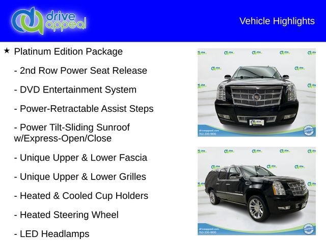 Used 2012 Cadillac Escalade ESV Platinum AWD/4WD image 12