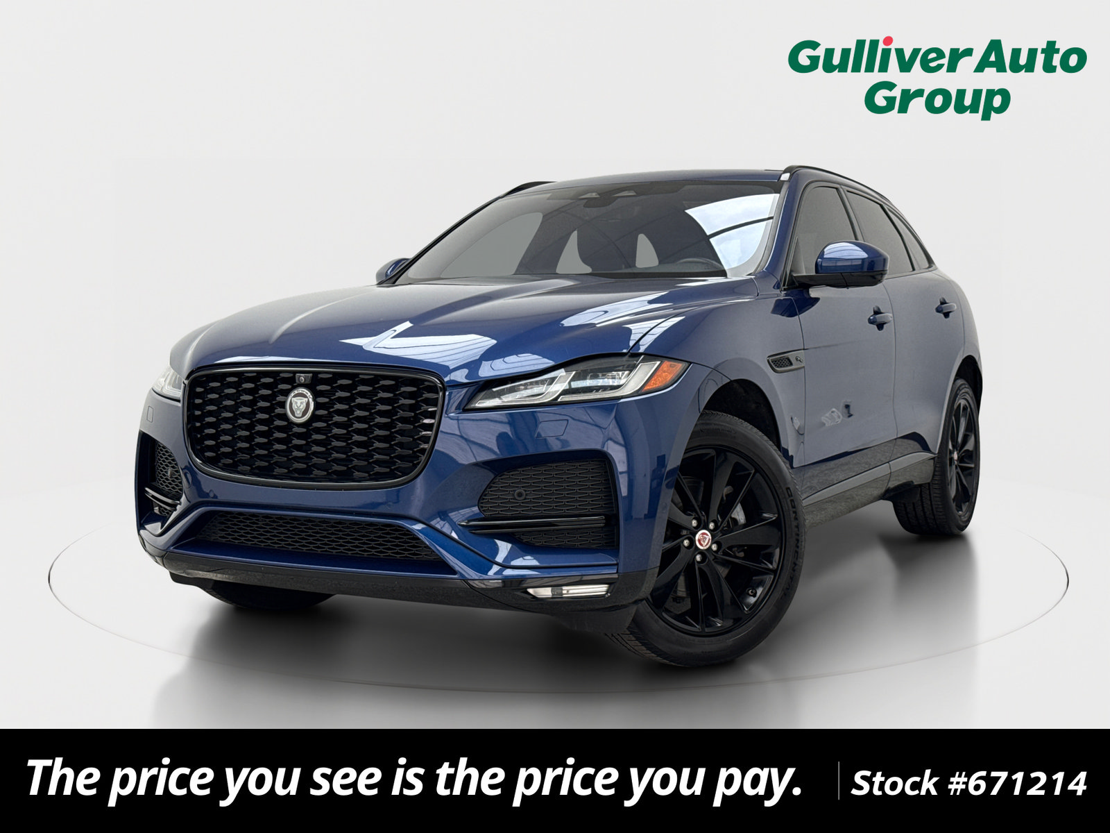 Used 2021 Jaguar F-PACE S AWD/4WD image 1