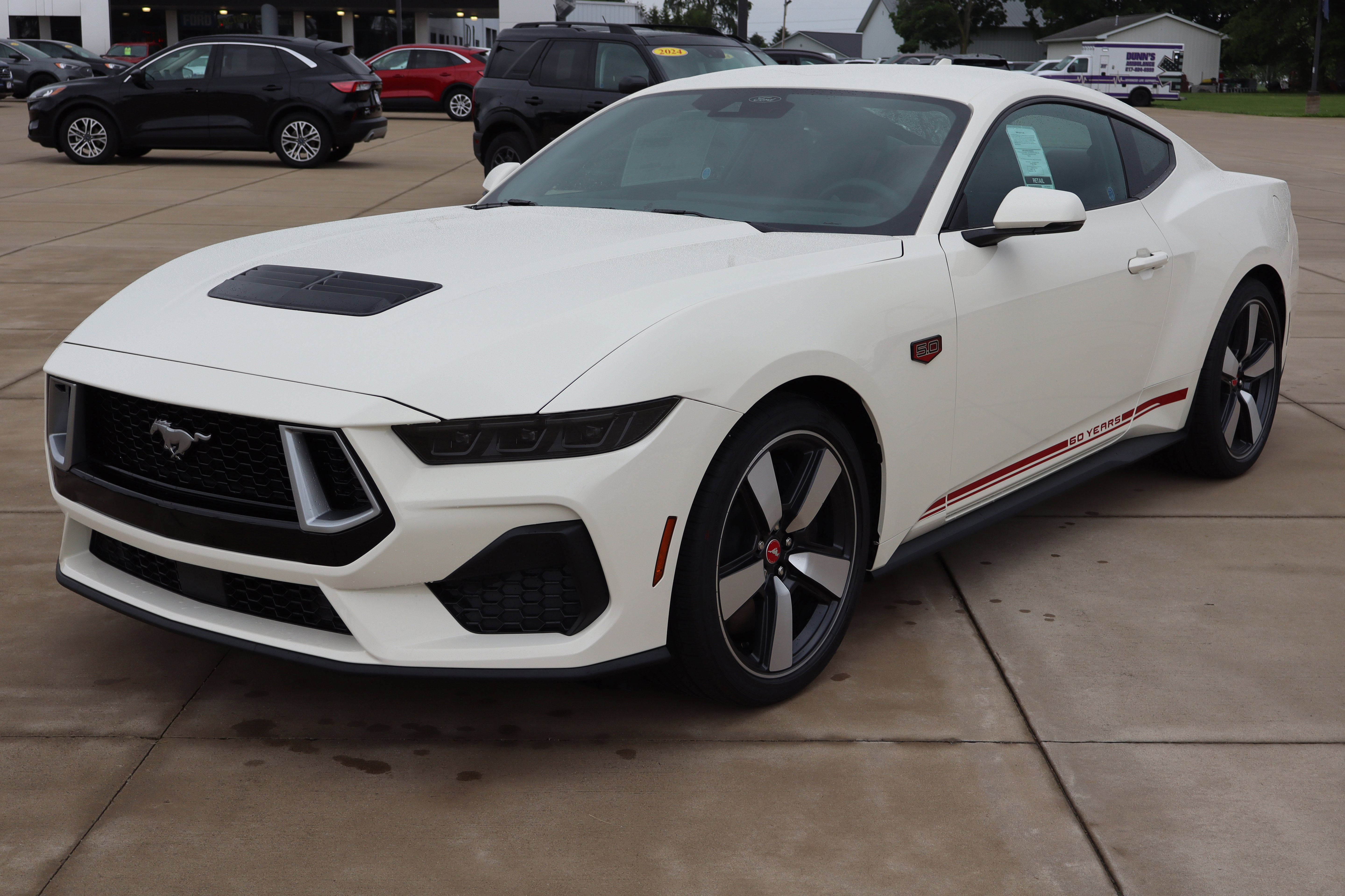 New 2025 Ford Mustang GT Premium w/ 60th Anniversary Package image 1