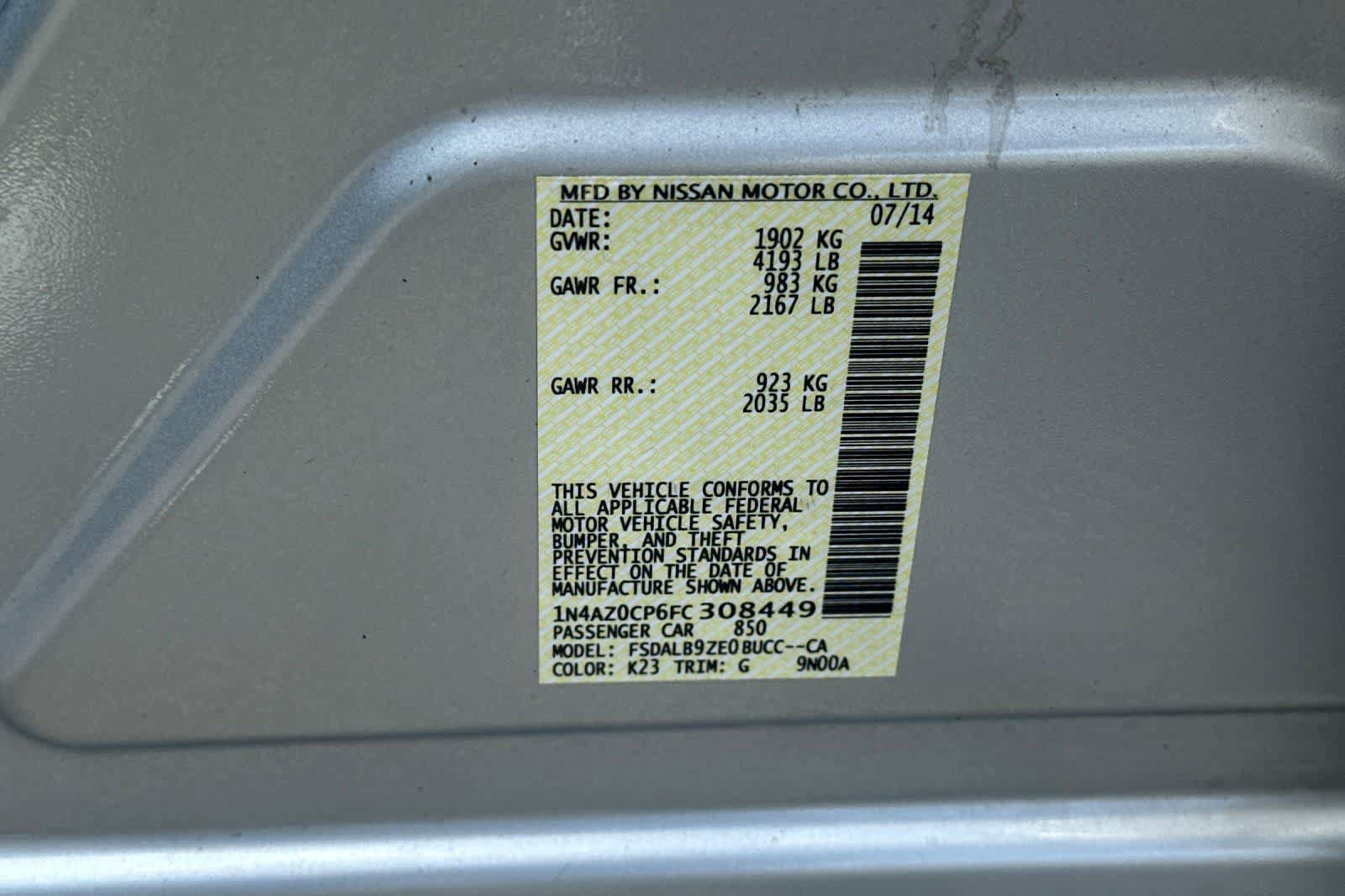 Used 2015 Nissan Leaf S w/ Charge Package FWD image 33
