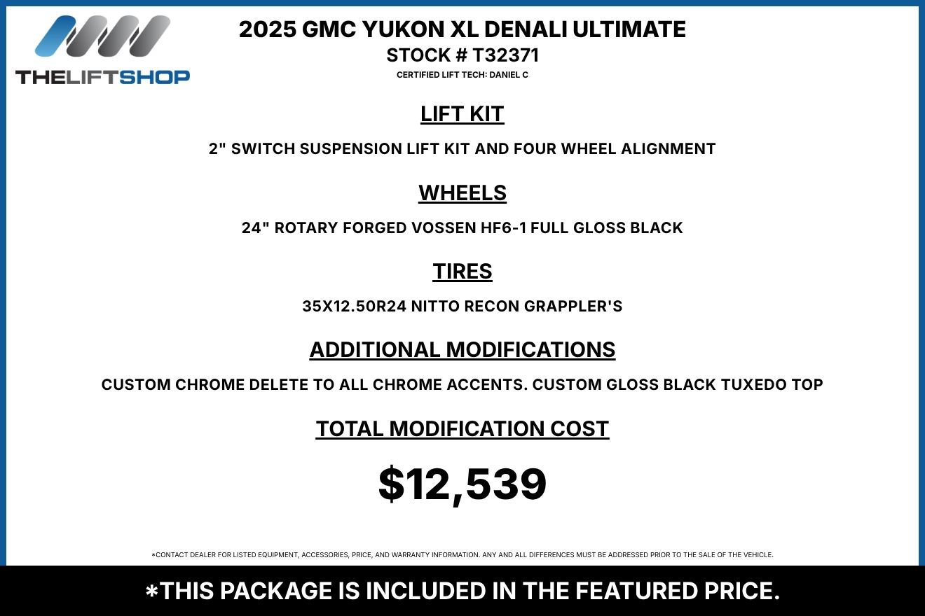 Used 2025 GMC Yukon XL Denali Ultimate AWD/4WD image 2