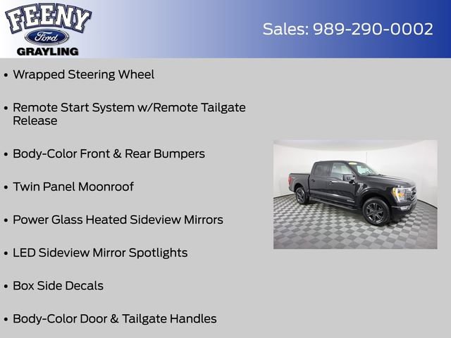 Certified 2023 Ford F150 XLT w/ Equipment Group 302A High AWD/4WD image 24