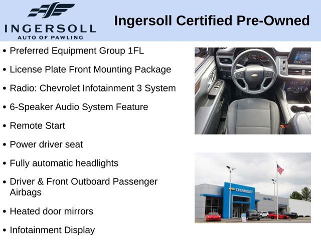 Used 2023 Chevrolet Tahoe 4WD w/ 1FL Safety Package image 10