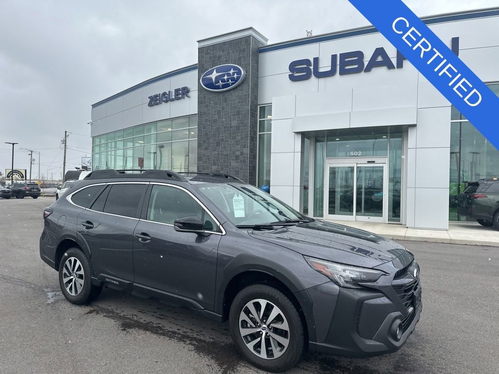 Certified 2025 Subaru Outback Premium w/ Popular Package #1A AWD/4WD image 1