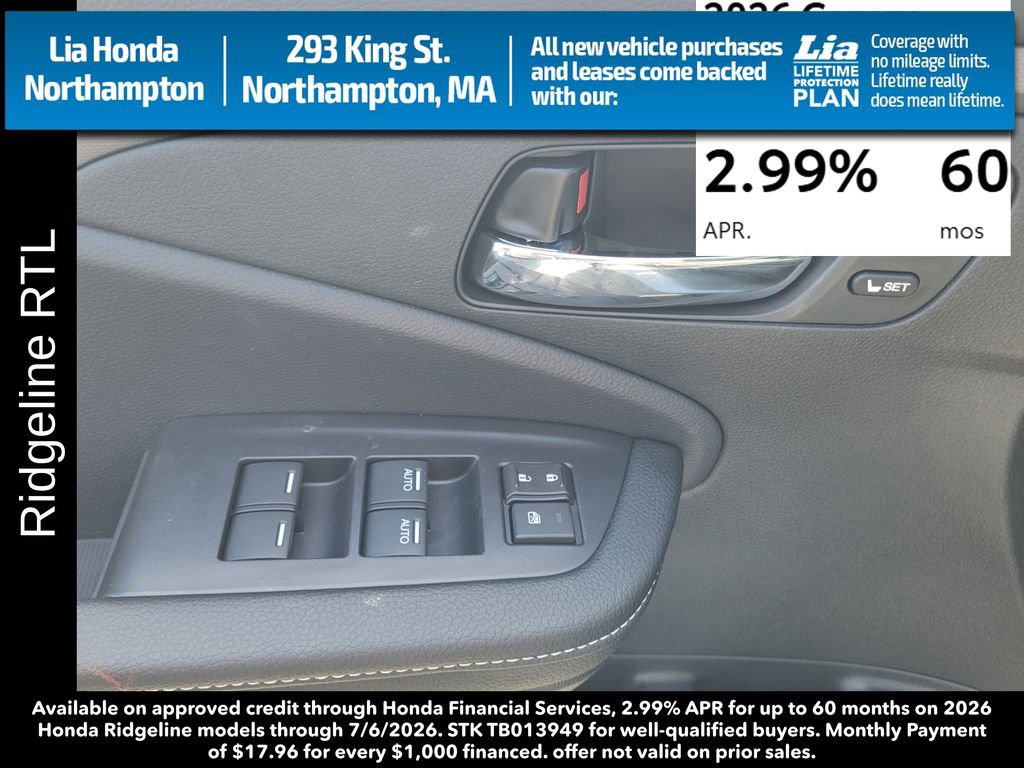 New 2026 Honda Ridgeline RTL image 15
