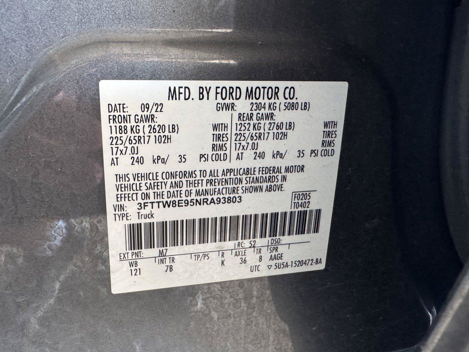 Used 2022 Ford Maverick XLT FWD image 42