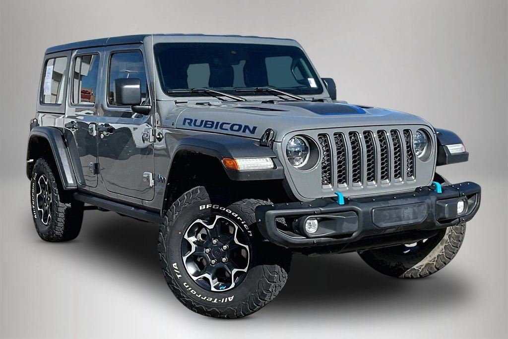 Used 2023 Jeep Wrangler Unlimited Rubicon 4xe w/ Steel Bumper Group AWD/4WD image 1
