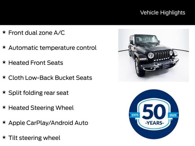 Used 2022 Jeep Wrangler Unlimited Sahara w/ Cold Weather Group image 11