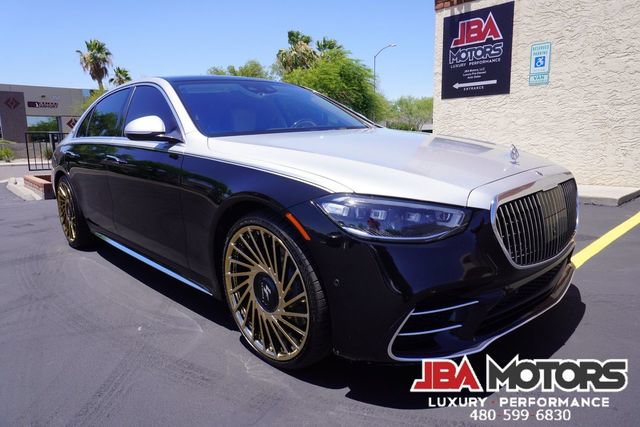 Used 2021 Mercedes-Benz S 580 4MATIC Sedan w/ AMG Line image 66