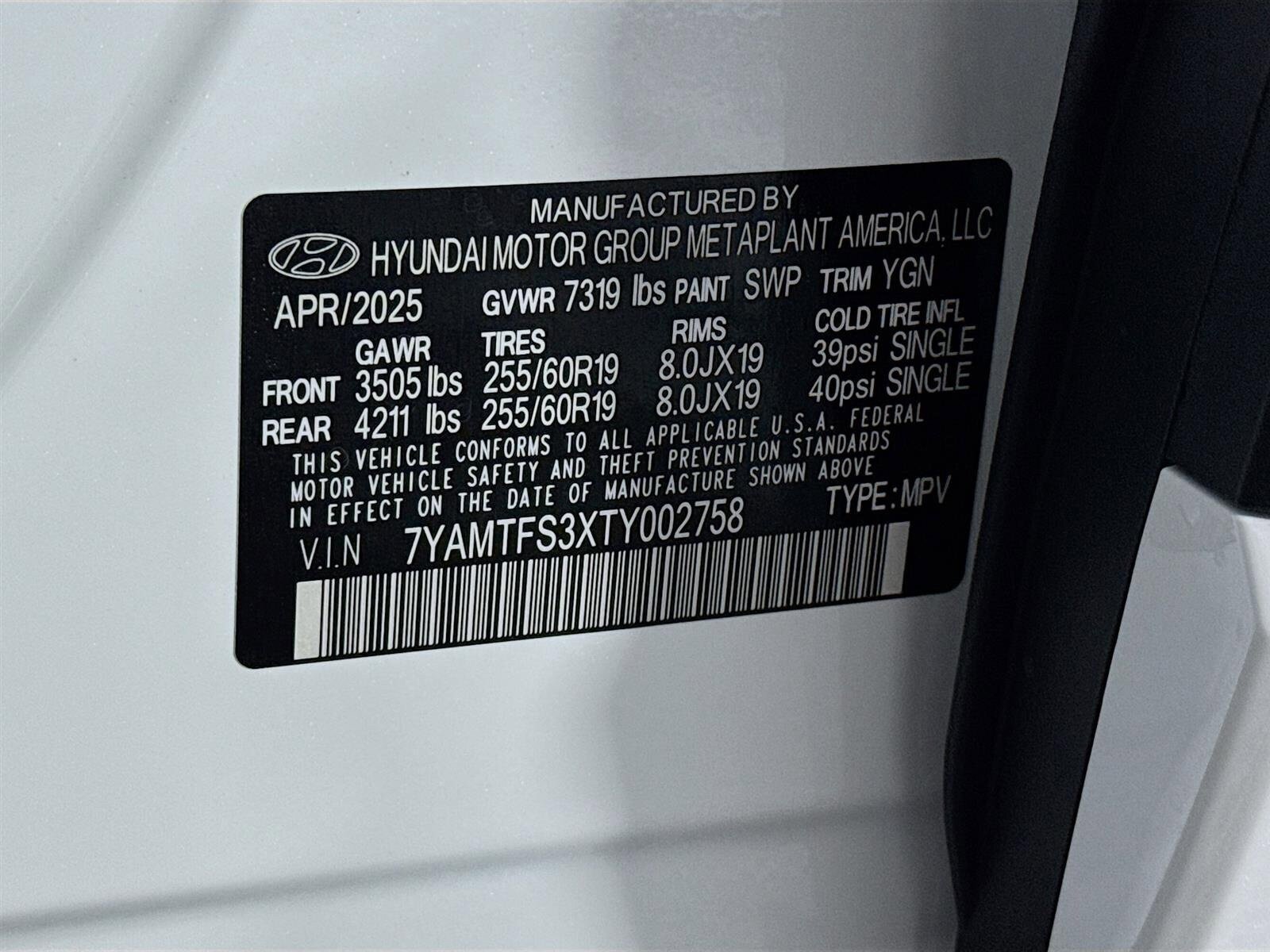 New 2026 Hyundai Ioniq 9 SE AWD/4WD image 32