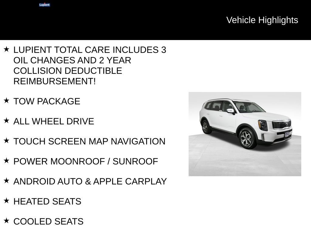 Used 2021 Kia Telluride EX w/ Towing Package AWD/4WD image 7