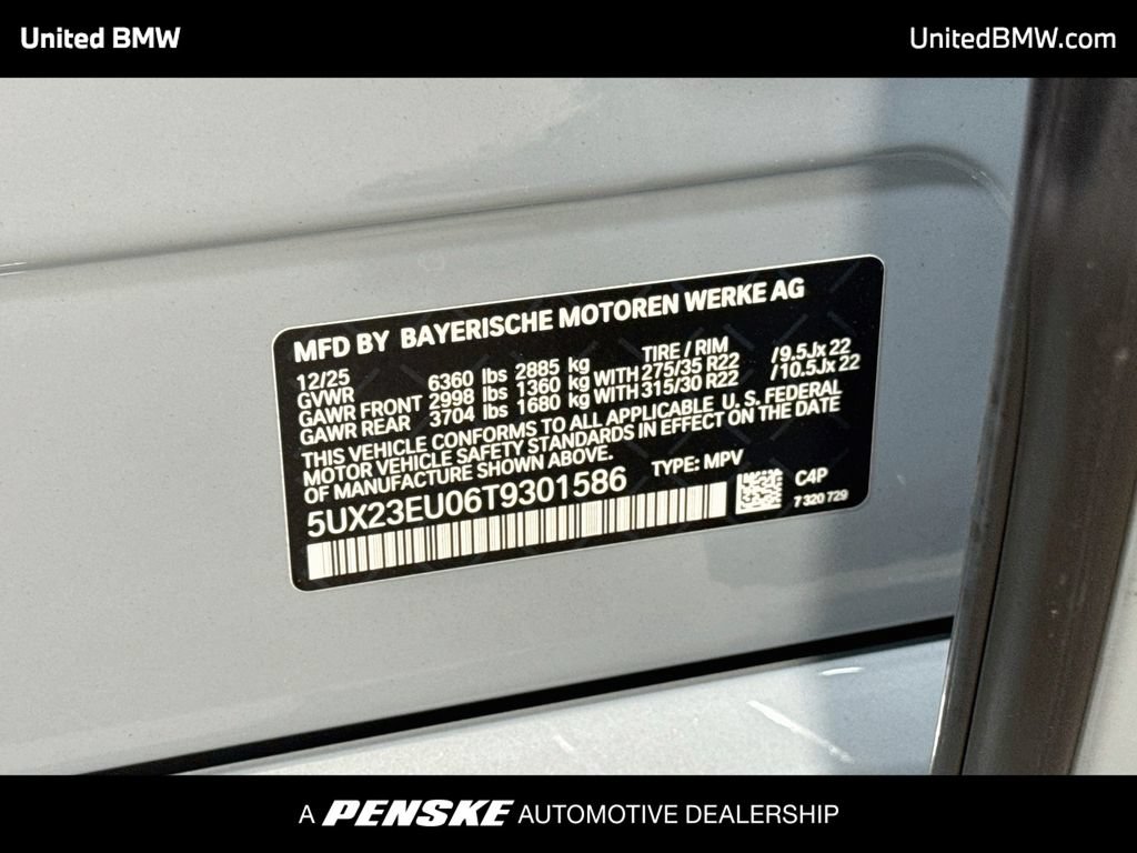Certified 2026 BMW X5 xDrive40i w/ M Sport Package AWD/4WD image 22