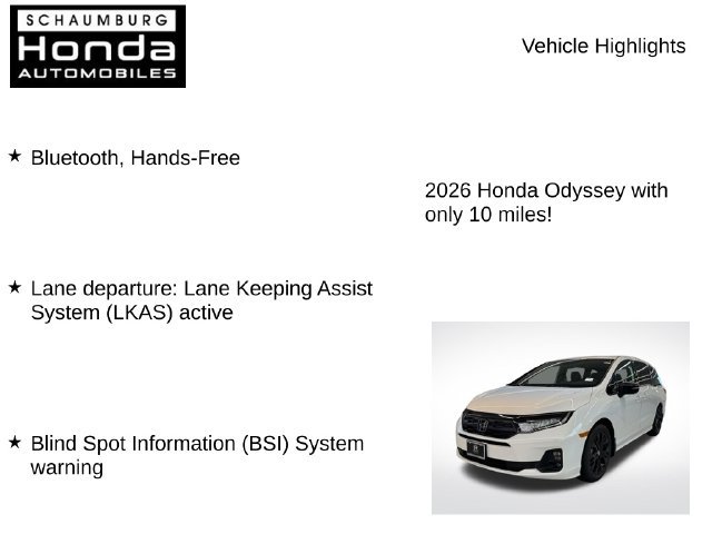 New 2026 Honda Odyssey Sport-L image 7