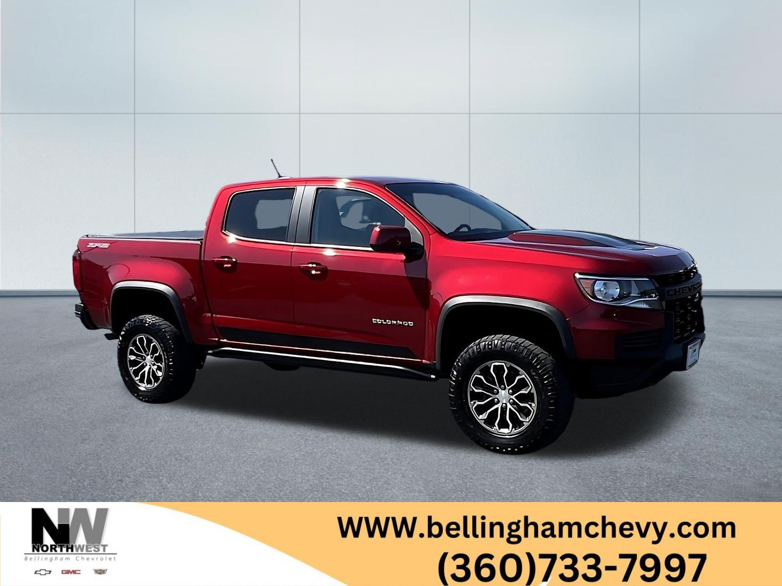 Certified 2022 Chevrolet Colorado ZR2 w/ LPO, Door Decal Package AWD/4WD image 1