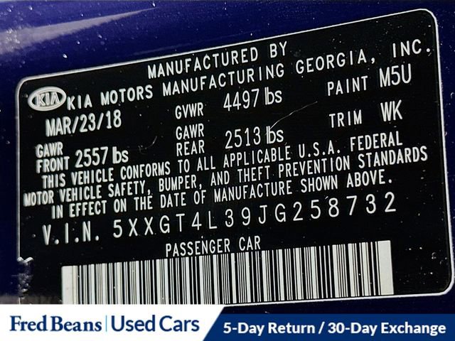 Used 2018 Kia Optima LX w/ 17" Alloy Wheels Package image 30