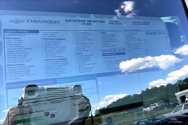 New 2026 Chevrolet Silverado 3500 LTZ w/ LTZ Convenience Package AWD/4WD image 13