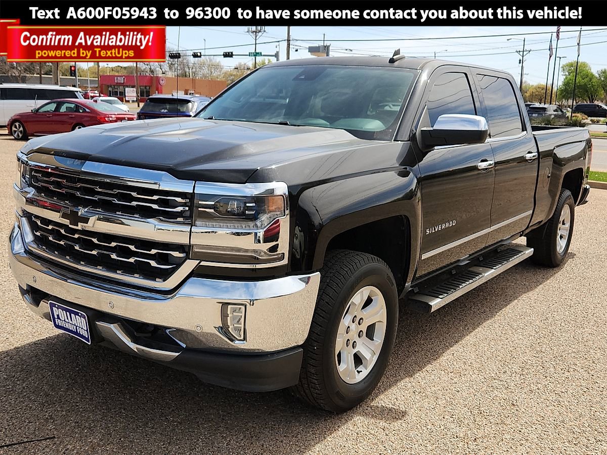 Used 2016 Chevrolet Silverado 1500 LTZ w/ LTZ Plus Package