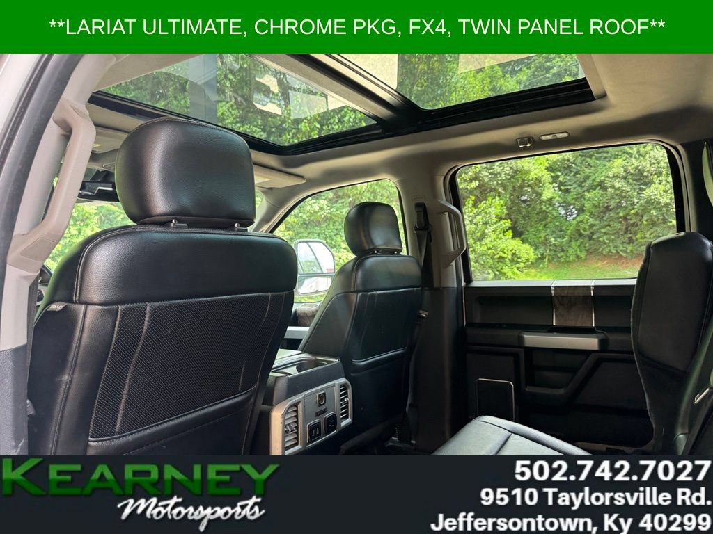 Used 2017 Ford F350 Lariat w/ Lariat Ultimate Package AWD/4WD image 27