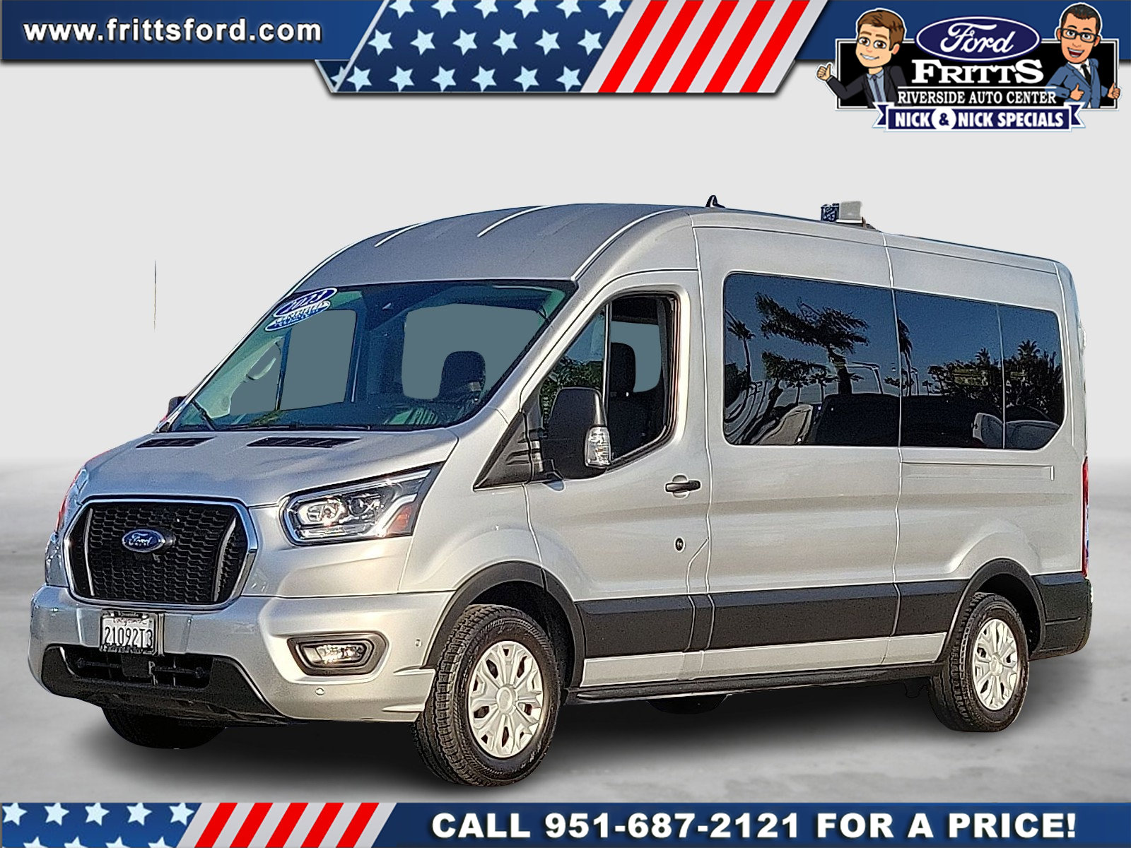 Certified 2023 Ford Transit 350 XLT