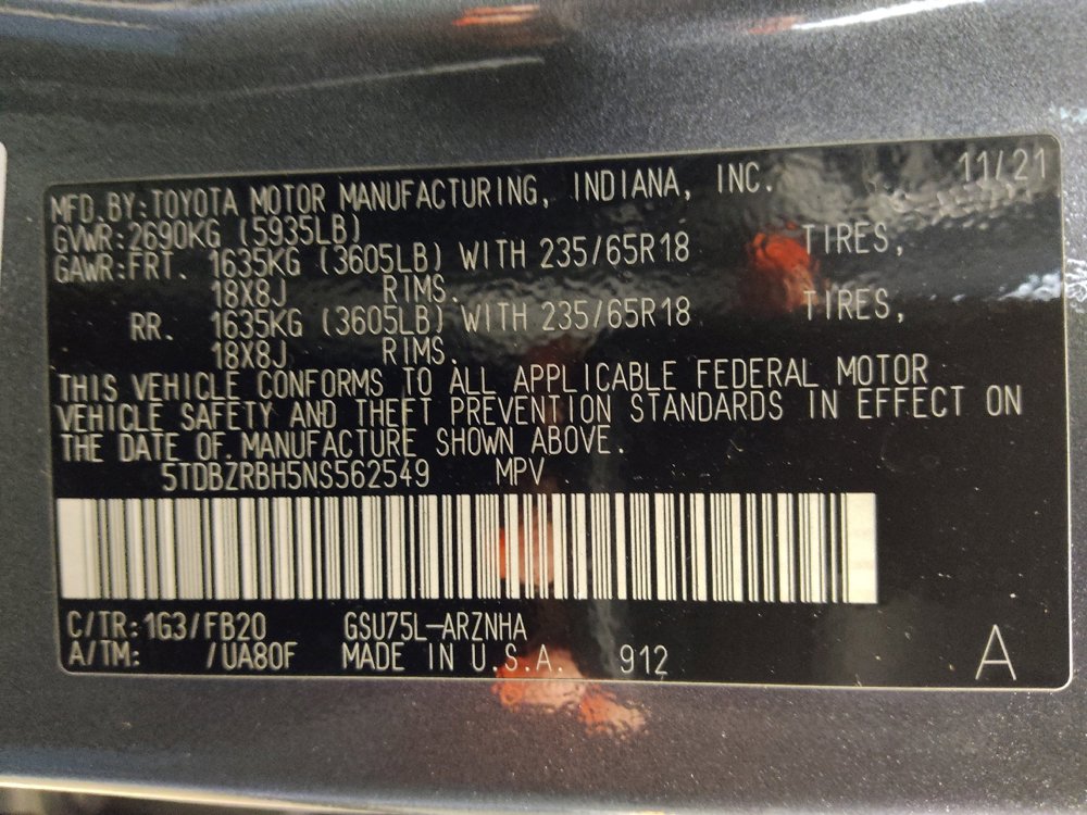 Used 2022 Toyota Highlander LE image 33