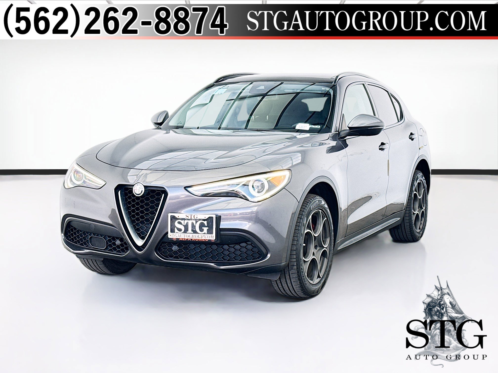 Used 2019 Alfa Romeo Stelvio Sport w/ Quick Order Package 22K Sport image 1