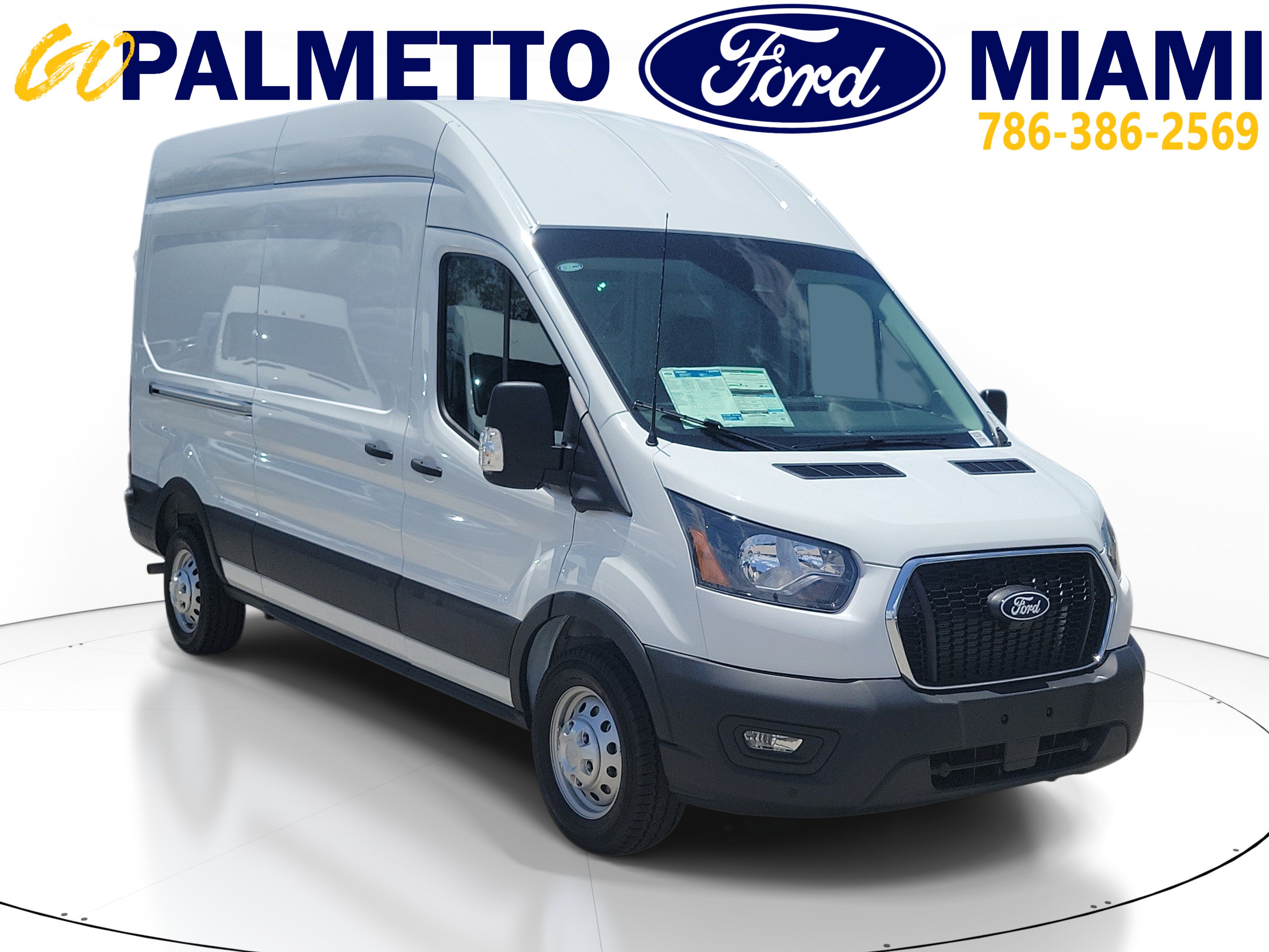 New 2026 Ford Transit 350 148 High Roof w/ Load Area Protection Package RWD image 1