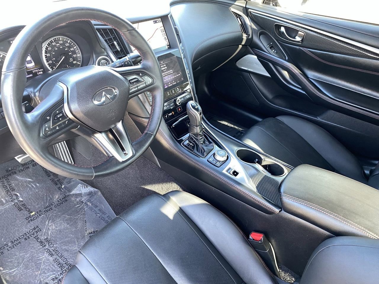Certified 2022 INFINITI Q60 Red Sport 400 w/ Cargo Package RWD image 29