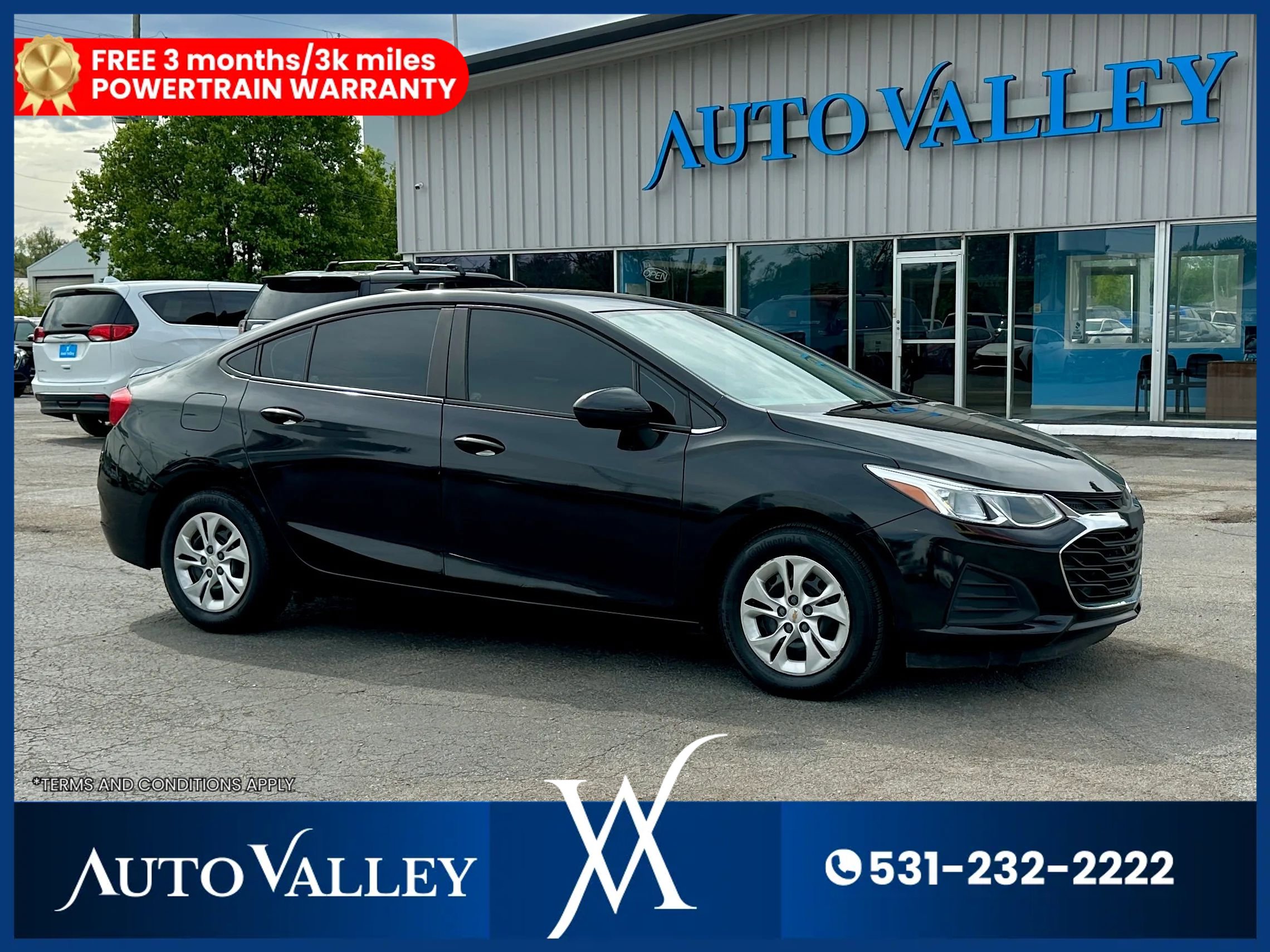 Used 2019 Chevrolet Cruze LS FWD image 1