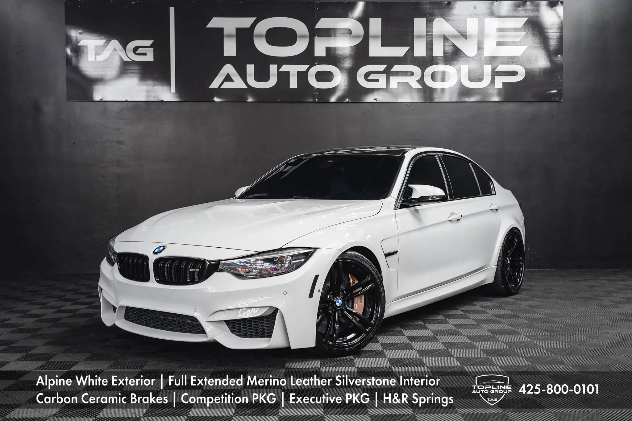Used 2018 BMW M3 Sedan image 1
