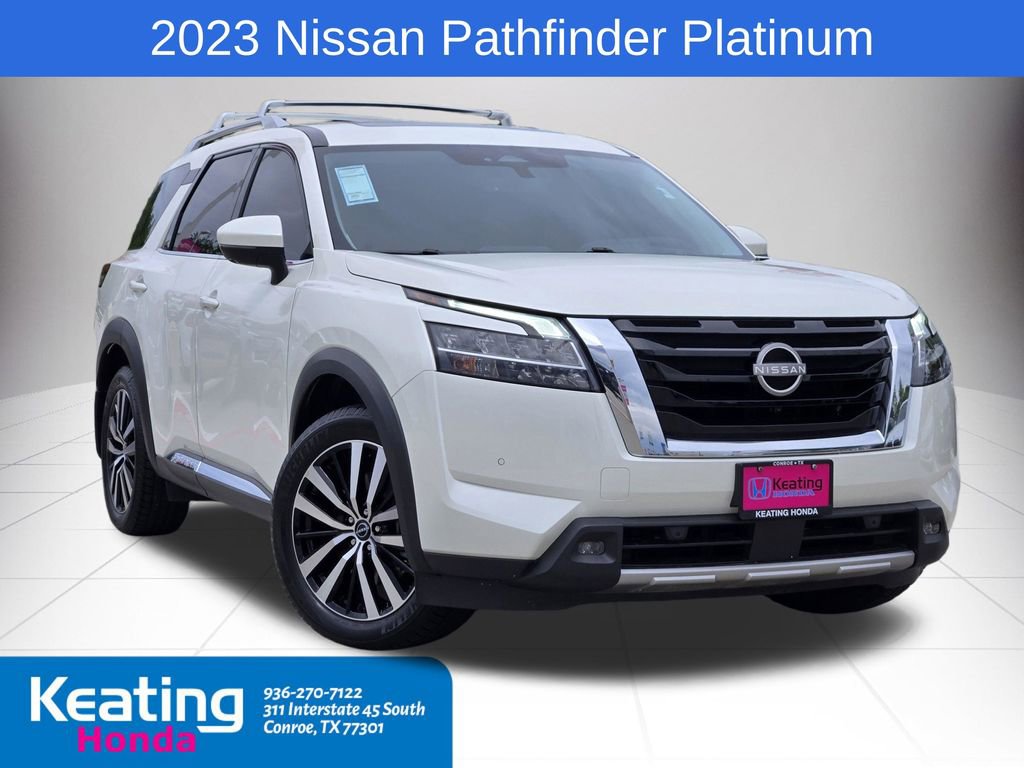 Used 2023 Nissan Pathfinder Platinum w/ Cargo Package AWD/4WD image 1