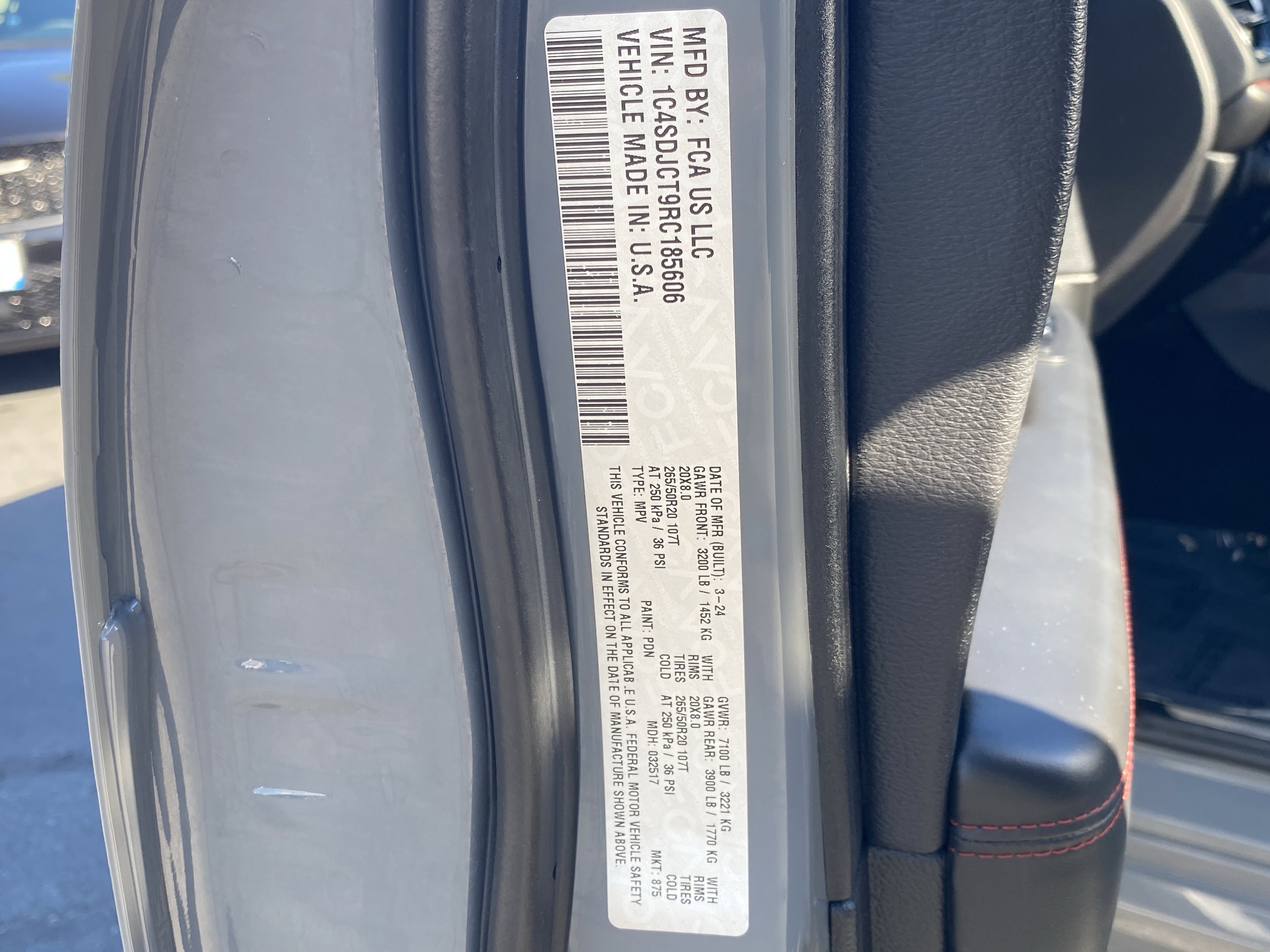 Used 2024 Dodge Durango R/T image 32