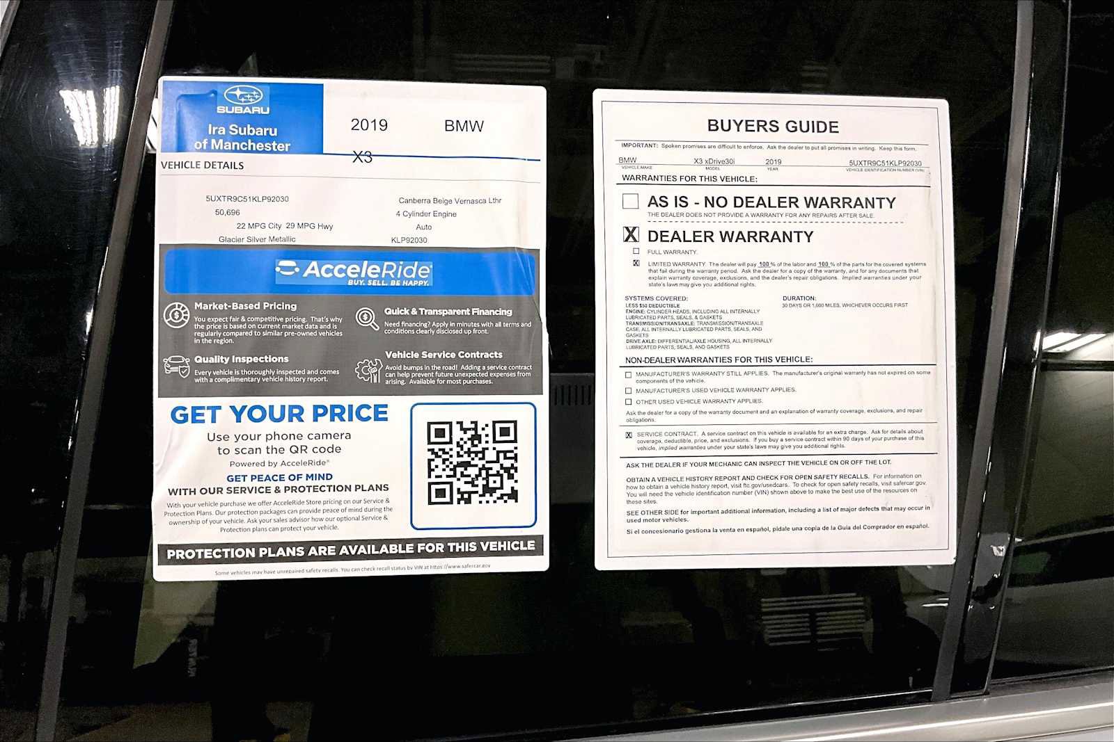 Used 2019 BMW X3 xDrive30i w/ Premium Package image 37