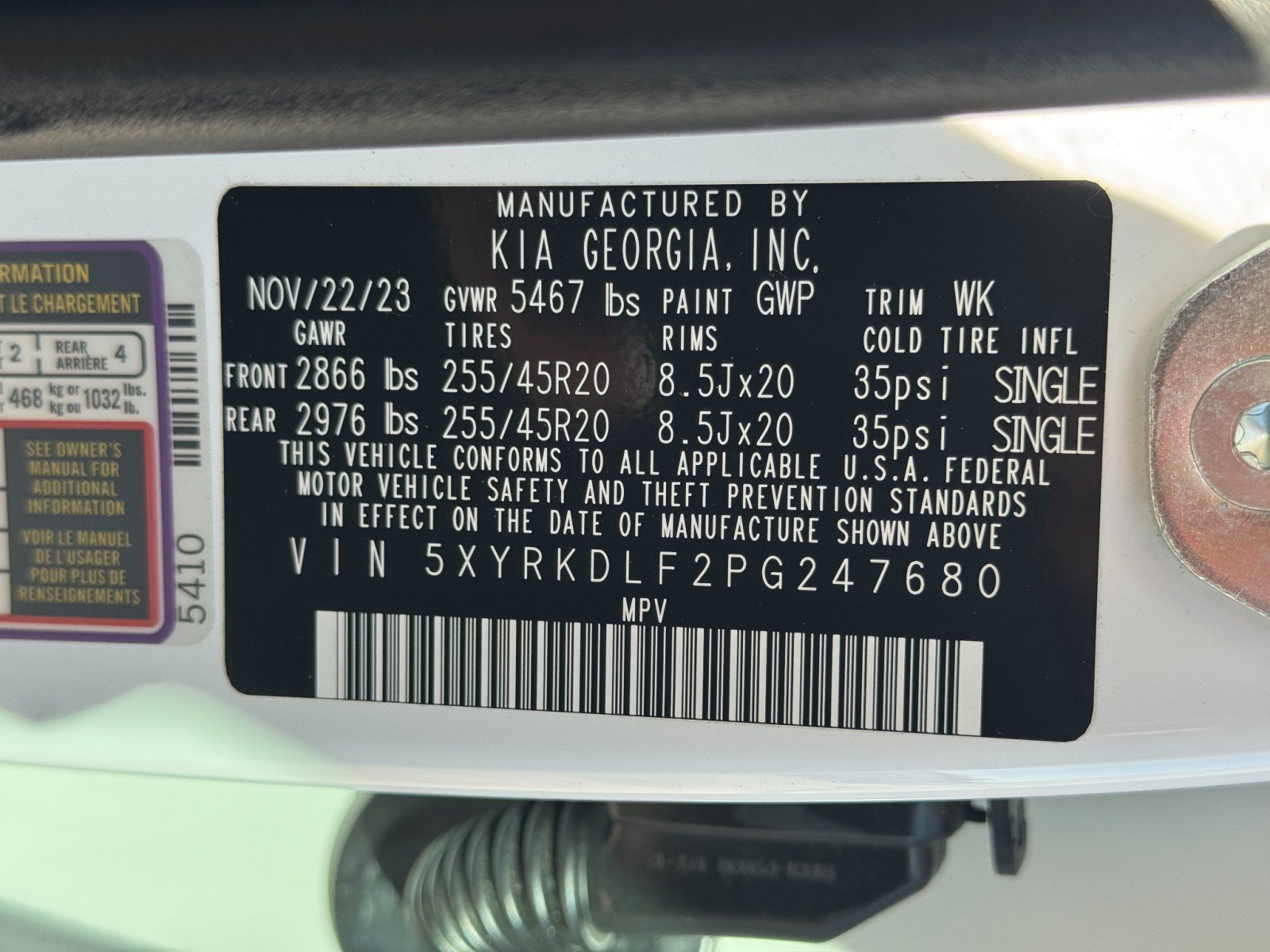 Used 2023 Kia Sorento SX AWD/4WD image 42