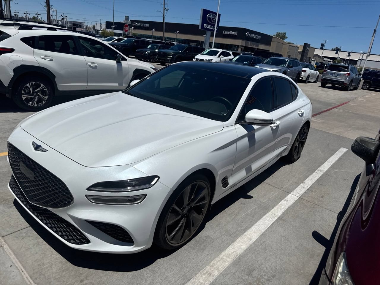 Used 2023 Genesis G70 2.0T w/ Sport Prestige Package RWD image 13