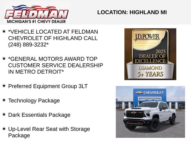 New 2026 Chevrolet Silverado 2500 ZR2 w/ LPO, Dark Essentials Package AWD/4WD image 3