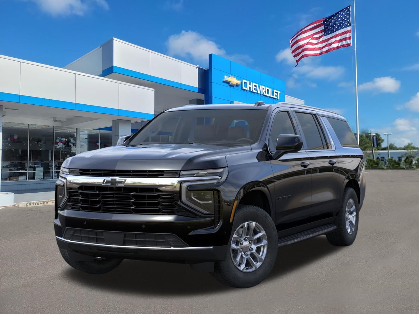 New 2026 Chevrolet Suburban LS w/ LPO, Dark Essentials Package RWD image 6