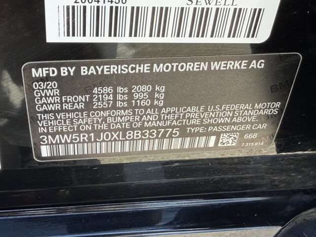 Used 2020 BMW 330i Sedan w/ Convenience Package RWD image 28