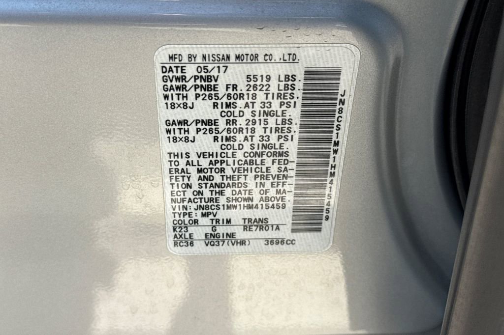 Used 2017 INFINITI QX70 AWD image 3