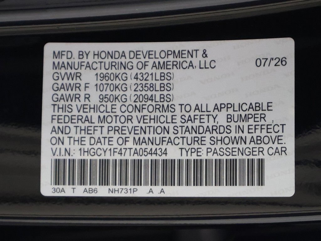 New 2026 Honda Accord SE image 25