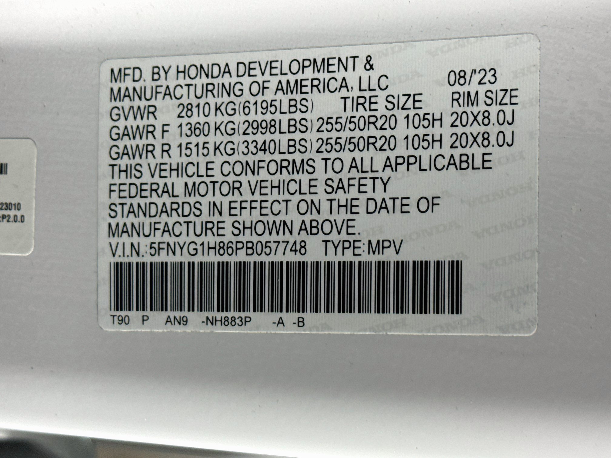 Certified 2023 Honda Pilot Elite image 41