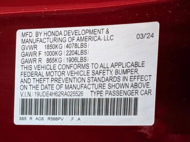 Used 2024 Acura Integra A-Spec FWD image 25