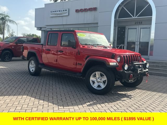 Certified 2020 Jeep Gladiator Sport w/ Quick Order Package 24S AWD/4WD image 2